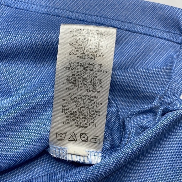 Travis Mathew Blue Polo Shirt - Picture 5 of 9